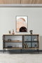 Hanah Home Şile 4609 Consola en Roble Zafiro y Antracita